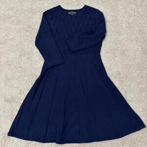 Jessica Howard Women's Navy and Blue Dress